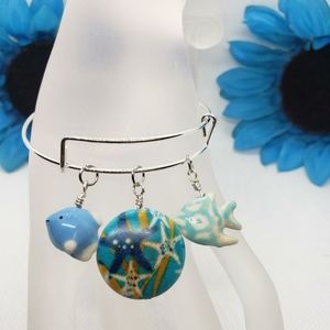 Ocean Themed Bangle
